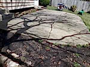 St Charles patio restoration