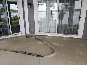 Lake Zurich patio repair lifting
