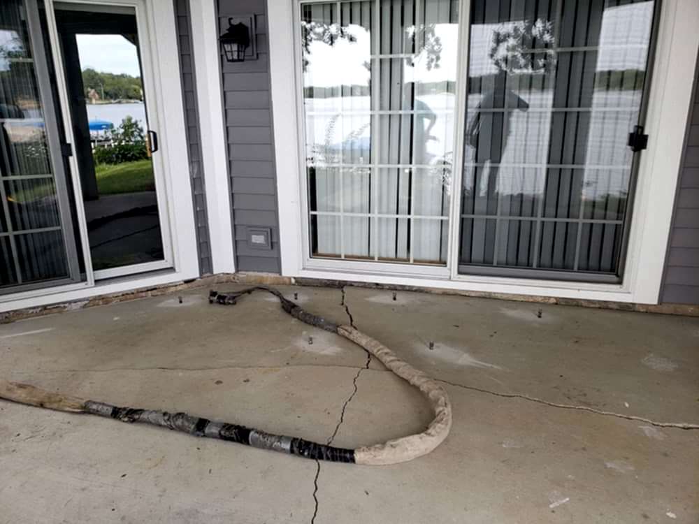 Lake Zurich patio repair lifting