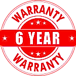 6 year warranty the concrete hero